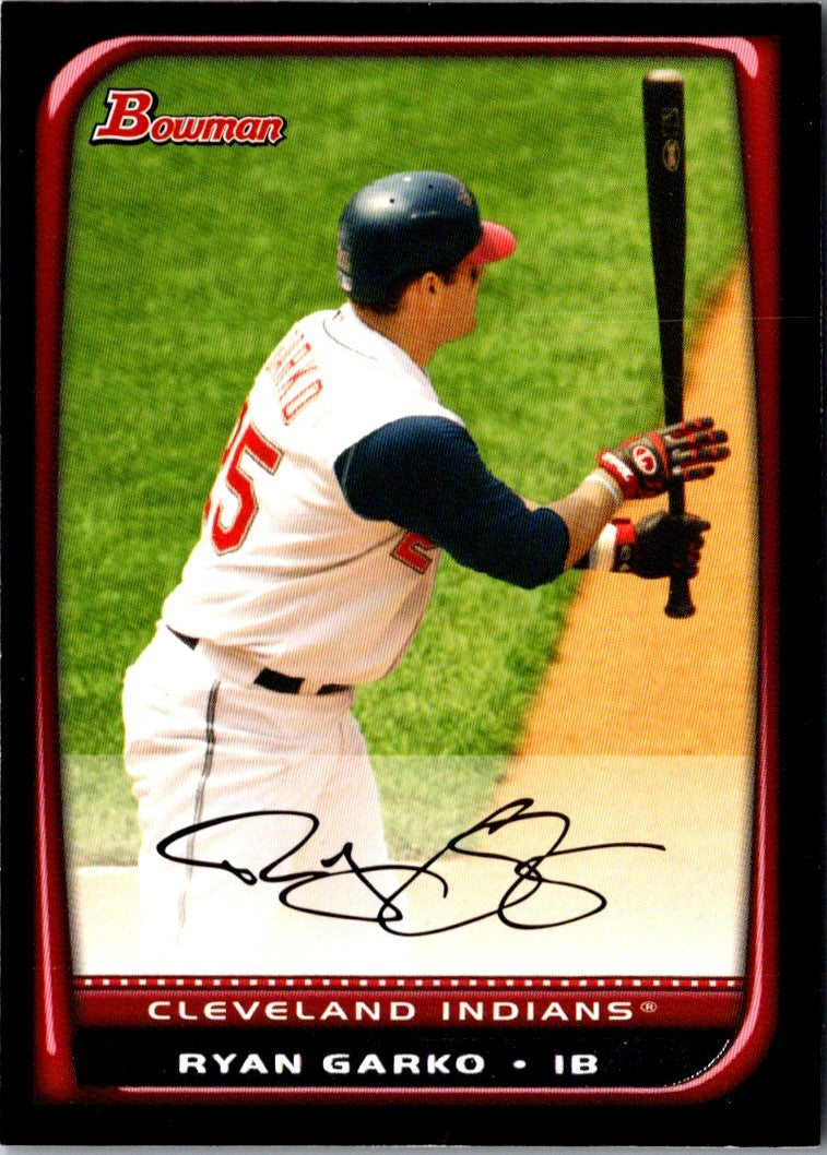 2008 Bowman Ryan Garko