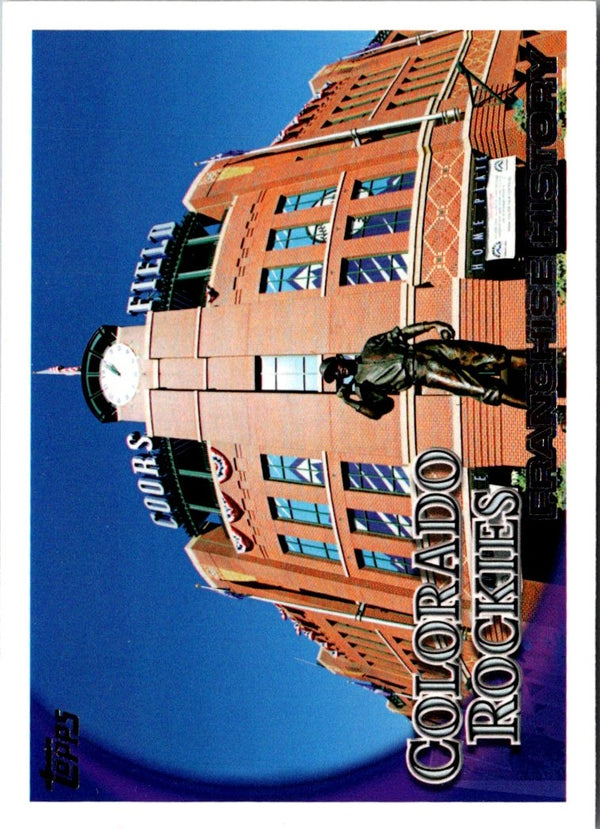 2010 Topps Colorado Rockies #329