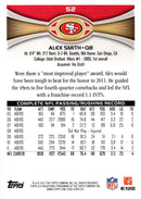 2012 Topps Alex Smith