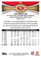 2012 Topps Alex Smith #52