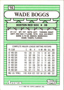 1990 Topps Ames All-Stars Wade Boggs