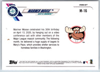2021 Topps Mariner Moose #M-16