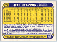 1987 O-Pee-Chee Jeff Hearron #274