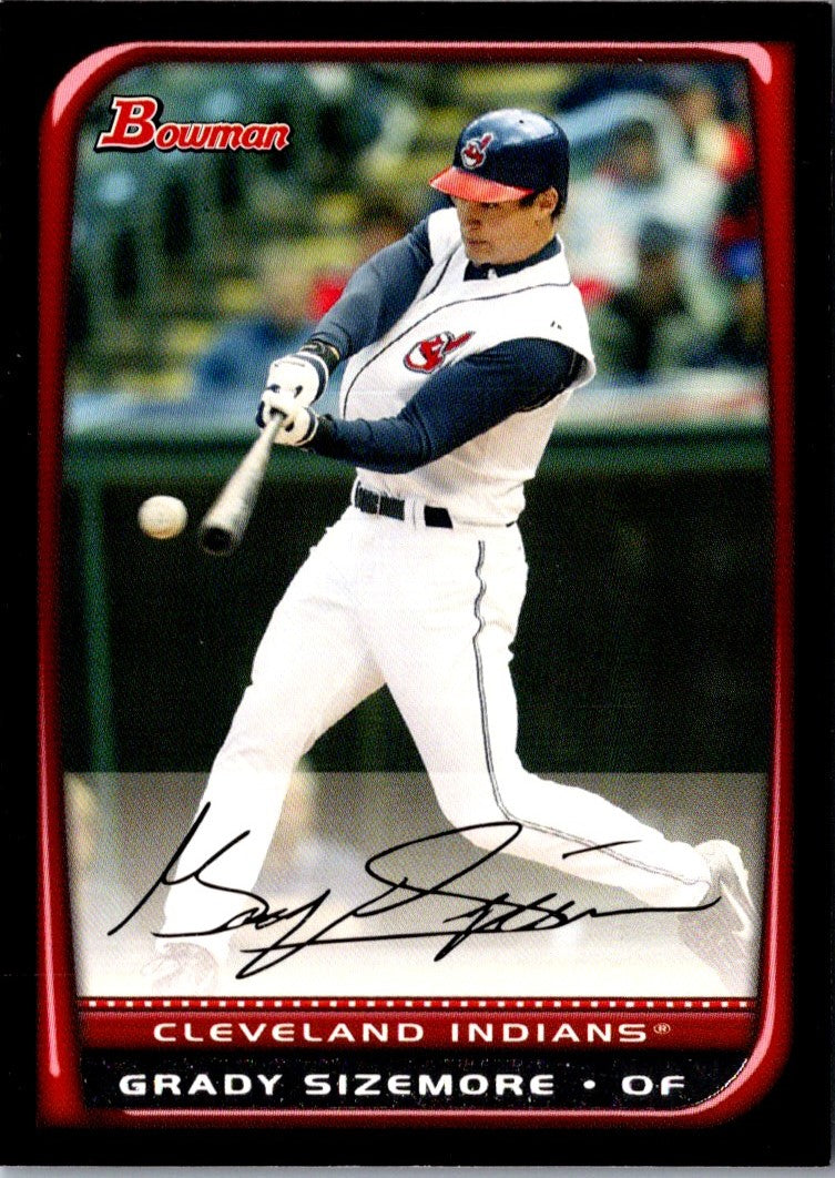 2008 Bowman Grady Sizemore