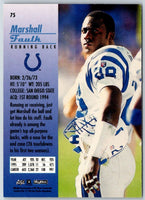 1996 SkyBox Premium Marshall Faulk #75