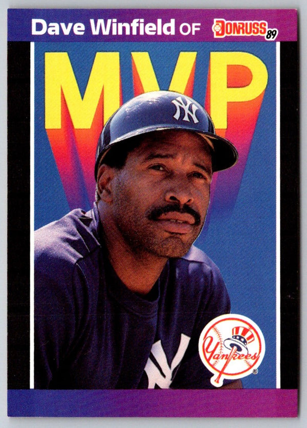 1988 Donruss New York Yankees Team Collection Dave Winfield #298