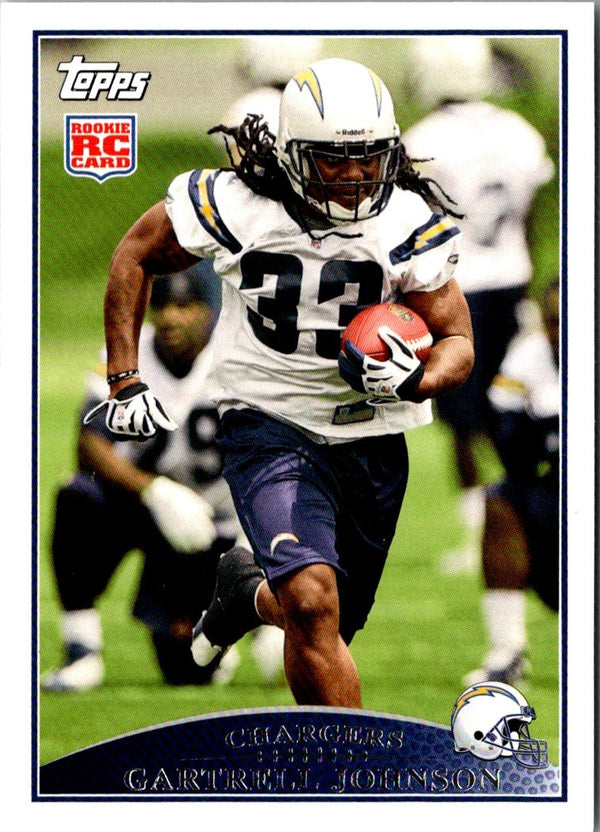 2009 Topps Gartrell Johnson #371 Rookie