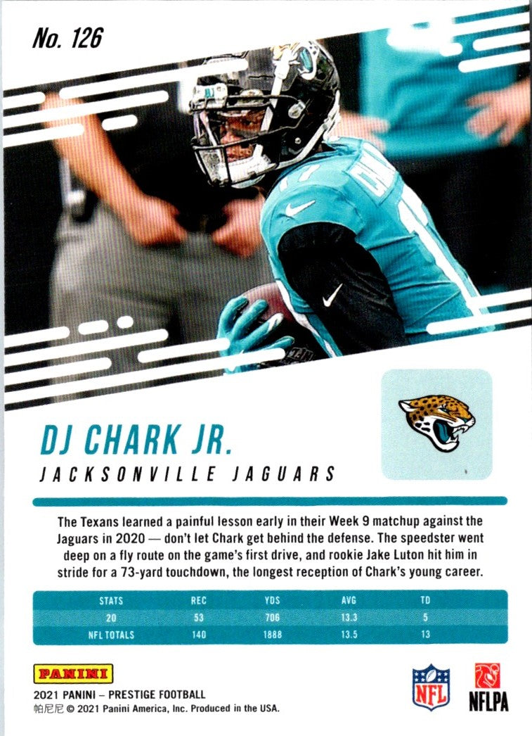 2021 Panini Prestige DJ Chark Jr.