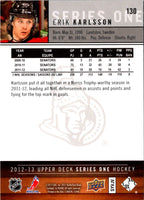 2012 Upper Deck Erik Karlsson #130