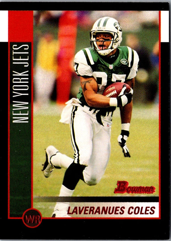 2002 Bowman Laveranues Coles #62