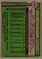 1976 Topps Ed Herrmann #406