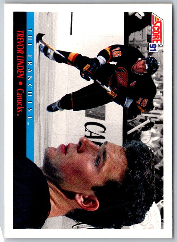 1991 Score American Trevor Linden #339