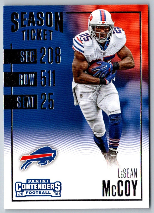 2016 Panini Contenders LeSean McCoy #53