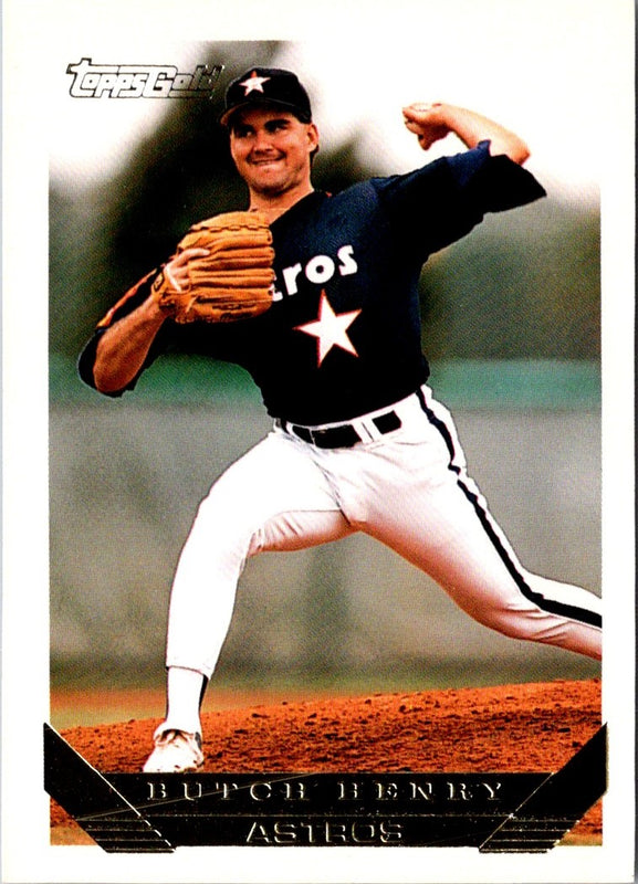 1993 Topps Gold Butch Henry #281