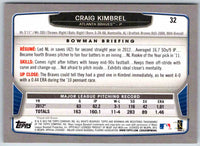 2014 Bowman Craig Kimbrel #32
