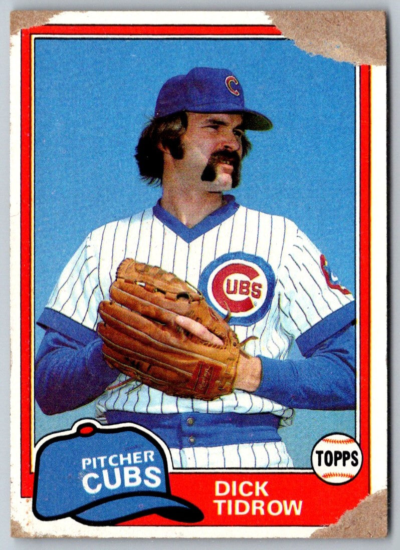 1981 Topps Dick Tidrow