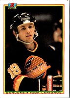 1990 Bowman Igor Larionov #63 Rookie