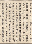 2012 Topps Allen & Ginter Murder in Willow Cove Footprints