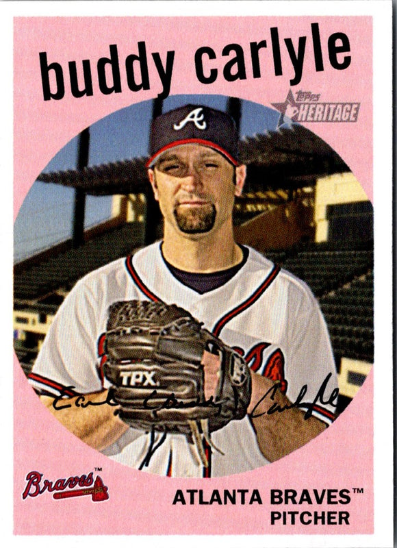2008 Topps Heritage Buddy Carlyle #95