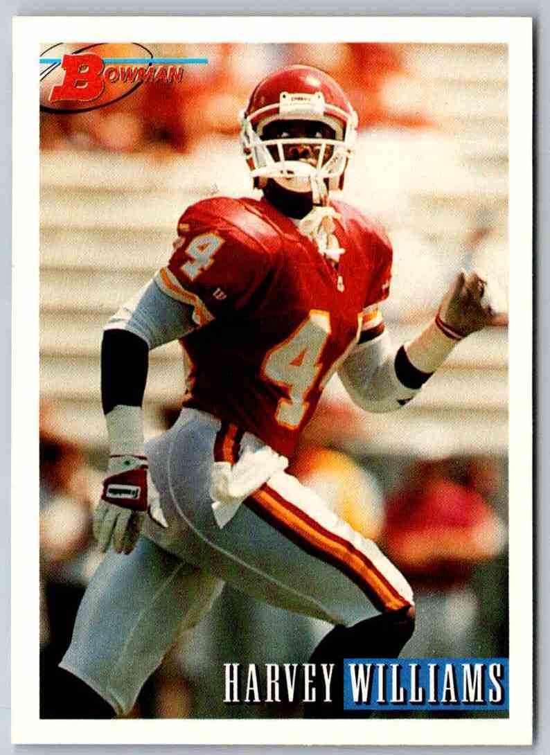 1993 Bowman Football Harvey Williams