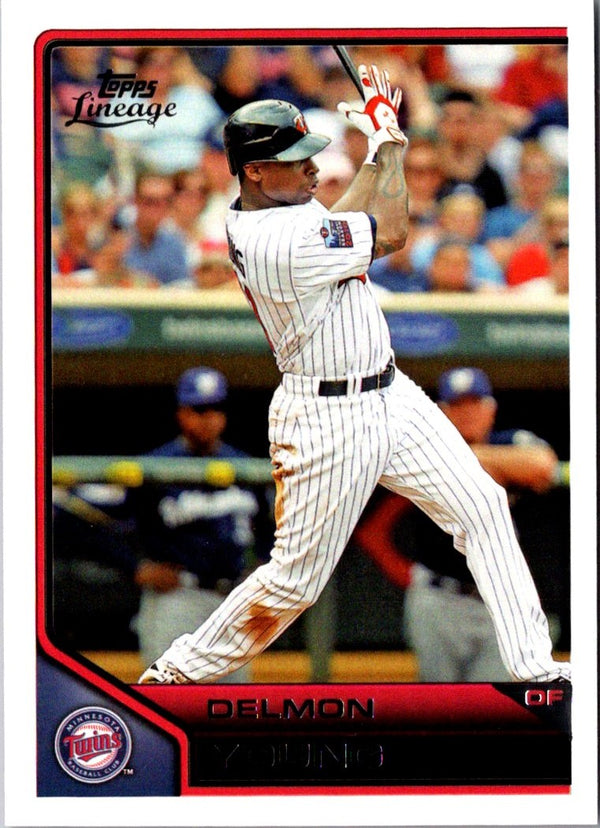 2011 Topps Lineage Delmon Young #168