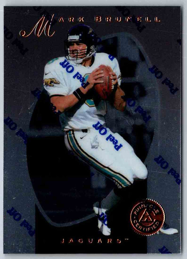 1997 Pinnacle Certified NFL Mark Brunell #12