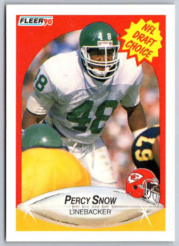 1991 Fleer Ultra Percy Snow #342