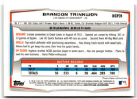 2014 Bowman Chrome Prospects Brandon Trinkwon #BCP31