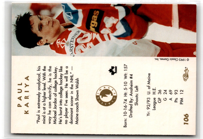 1993 Score Paul Coffey