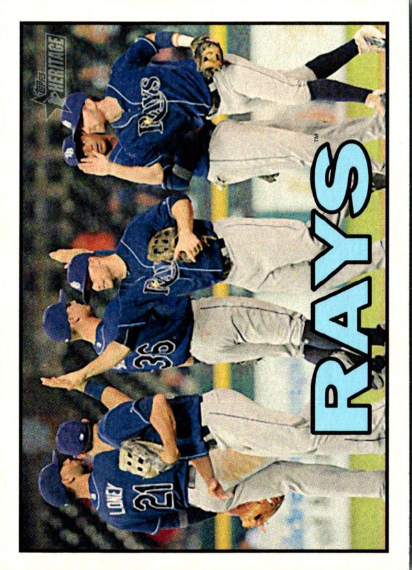 2016 Topps Heritage Tampa Bay Rays #344