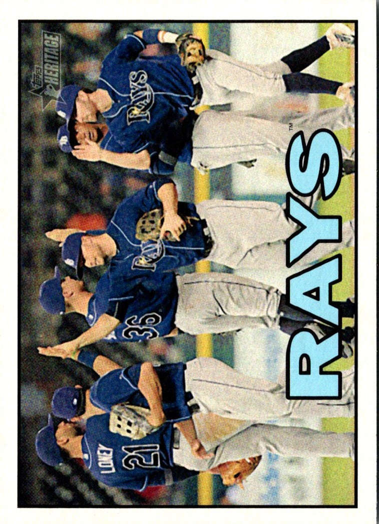 2016 Topps Heritage Tampa Bay Rays