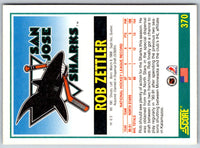 1991 Score American Rob Zettler #370