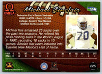 1998 Edge Micheal Sinclair #225