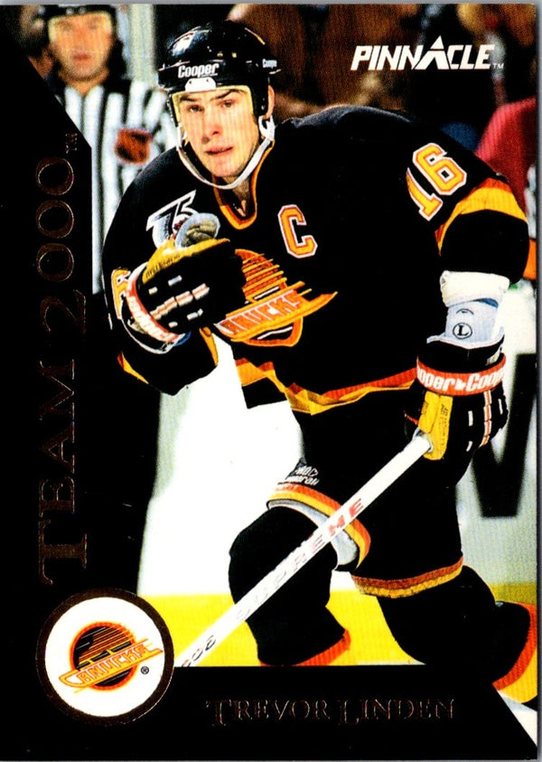 1992 Pinnacle Team 2000 Trevor Linden #24