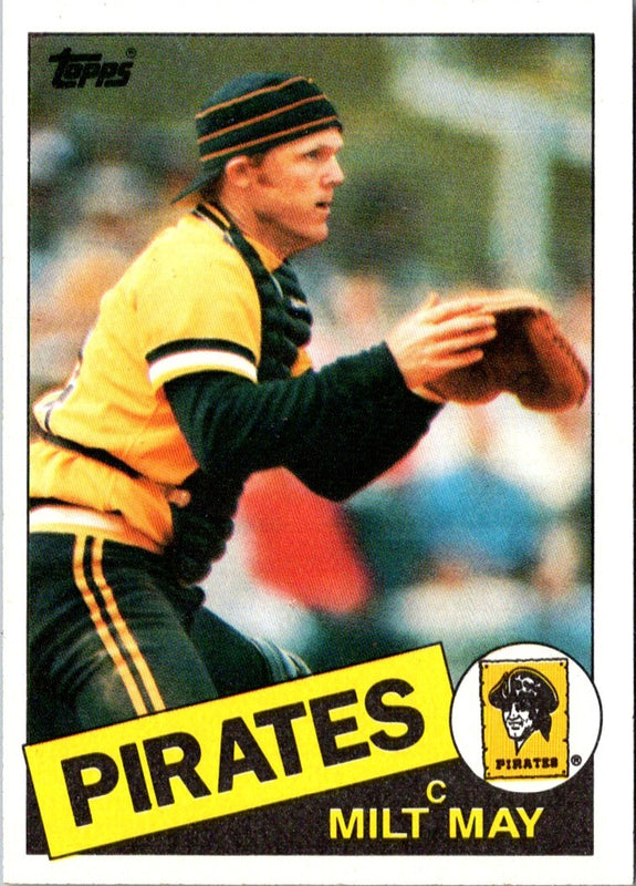 1985 Topps Milt May #509