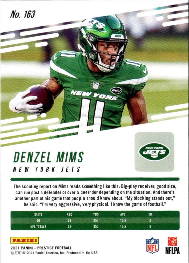 2021 Panini Prestige Denzel Mims