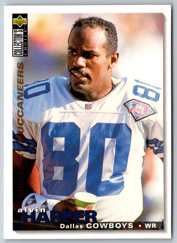 1995 Collector's Choice Alvin Harper #122