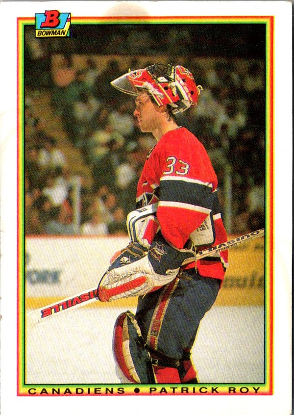 1990 Bowman Patrick Roy #50