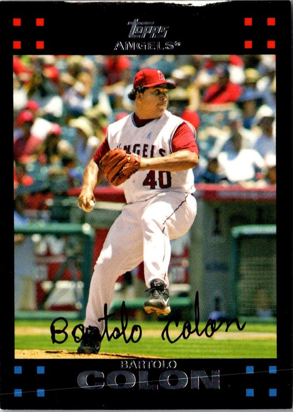 2007 Topps Bartolo Colon #516