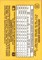 1987 Donruss Kevin Gross #236