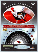 1997 Pinnacle Certified NFL Frank Sanders
