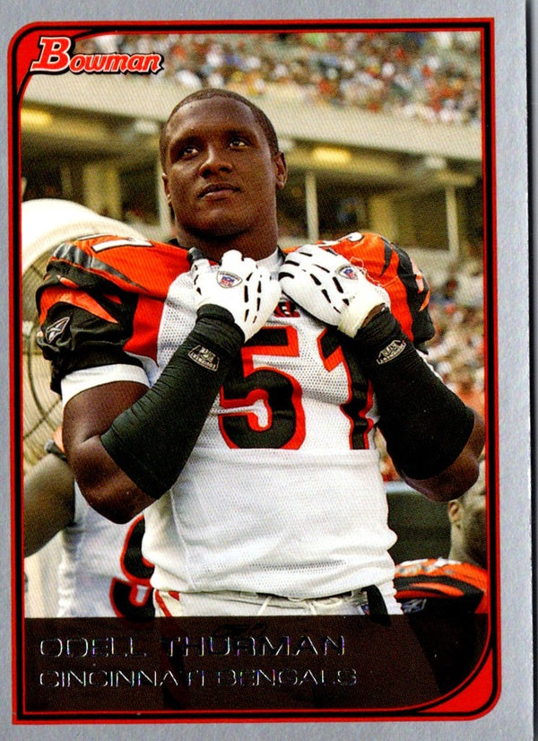 2006 Bowman Odell Thurman #55