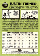 2016 Topps Heritage Justin Turner