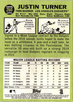 2016 Topps Heritage Justin Turner #260