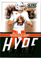 2017 Score Brad Kaaya #15