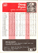1985 Fleer Doug Flynn