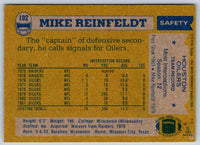 1982 Topps Mike Reinfeldt #102
