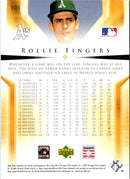 2004 SP Legendary Cuts Rollie Fingers