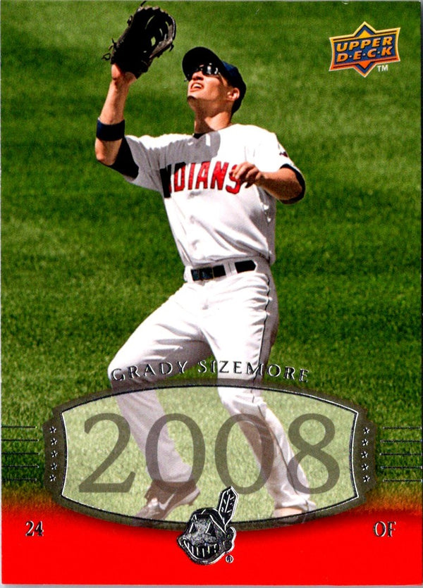 2008 Upper Deck Timeline Grady Sizemore #240