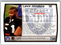1999 Topps Lance Johnstone #154
